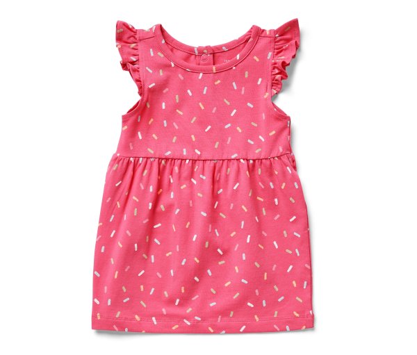 Tchibo - Kinder-Jerseykleid - Mädchen - Gr. 98/104 - pink