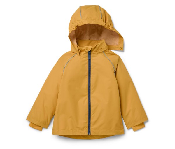 Tchibo - Kinder-Regenjacke - Herren - Gr. 122/128 - senfgelb