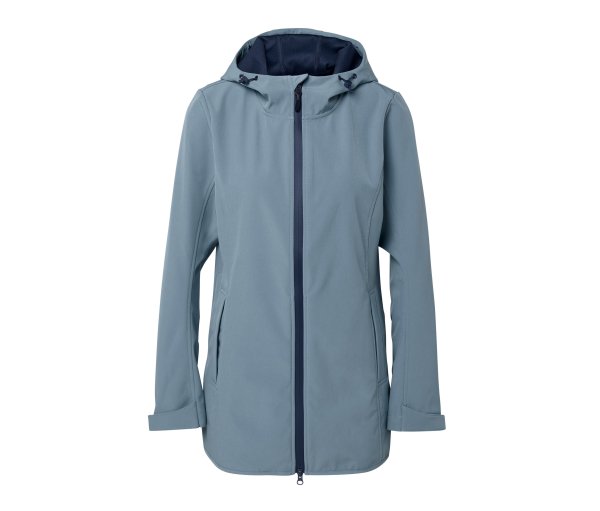 Tchibo - Softshelljacke - Damen - Gr. 42 - graublau