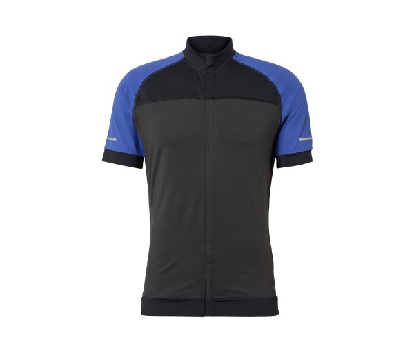 Tchibo - Fahrrad-Trikot - Herren - Gr. L - anthrazit