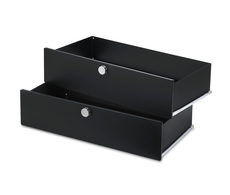 Tchibo - Schubladenergänzungs-Set Metall »Cn3« - 70x35x15cm - schwarz - Stahl / Metall / Metall