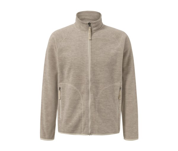 Tchibo - Fleecejacke - Herren - Gr. XL - taupe