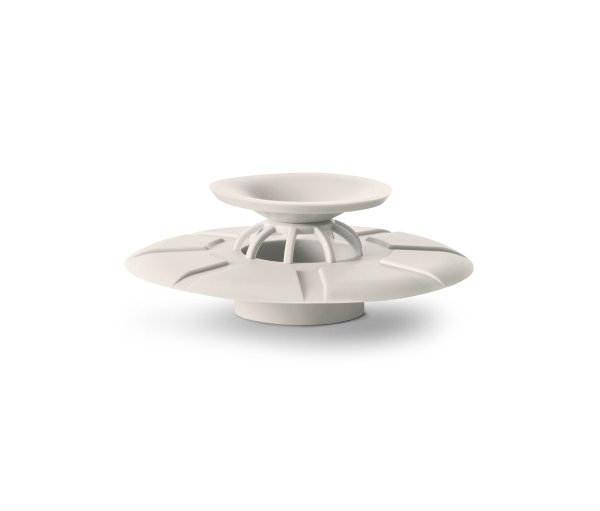 Tchibo - Abflusssieb- und -verschluss - silber