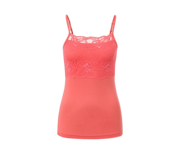 Tchibo - Modal-Hemdchen - Damen - Gr. XL - orange