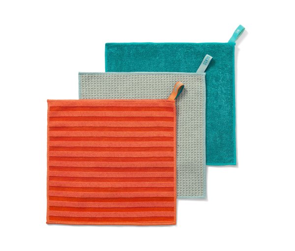 Tchibo - Reinigungstuch-Set - türkis