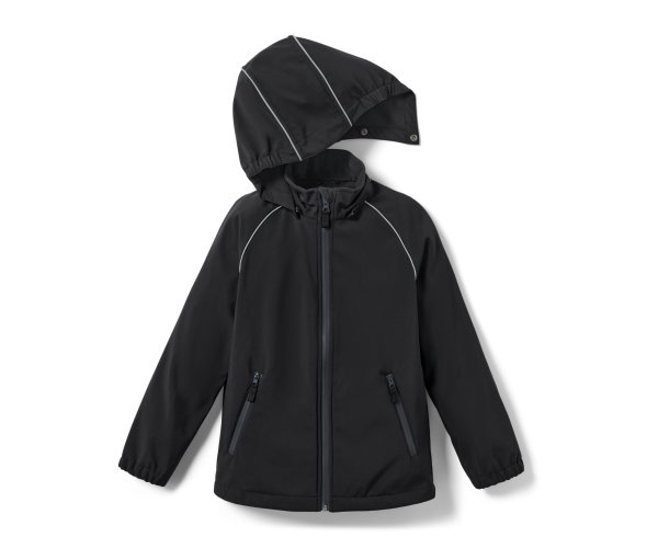 Tchibo - Kinder-Softshelljacke - Gr. 146/152 - schwarz