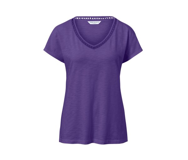 Tchibo - Shirt aus Modalmix - Damen - Gr. S - lila