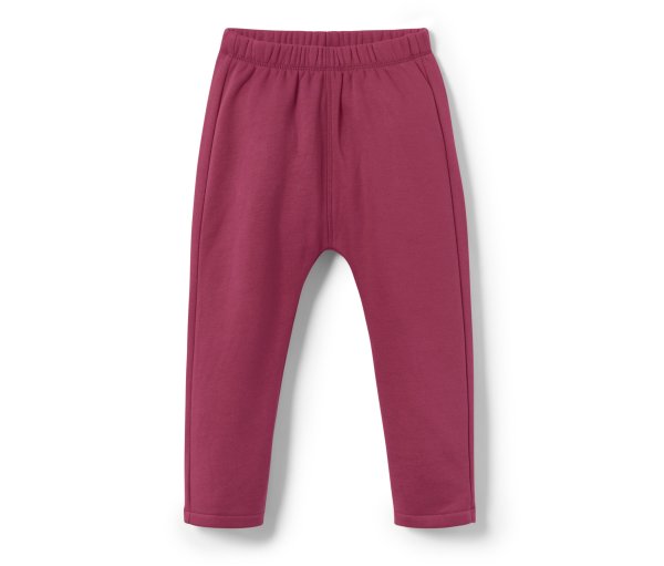 Tchibo - Baby-Sweathose - Newborn - Gr. 50/56 - dunkelrosa