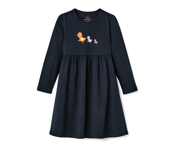 Tchibo - Baby Jerseykleid - Baby - Gr. 62/68 - dunkelblau
