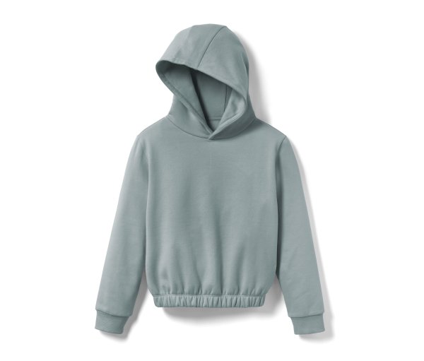 Tchibo - Kinder-Sweat-Hoodie - Mädchen - Gr. 122/128 - silber