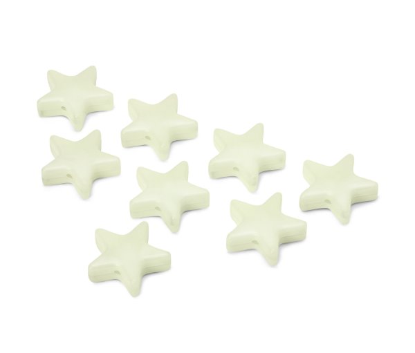 Tchibo - 8 Nachtleuchtende Markierungsclips - weiß