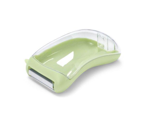 Tchibo - Universalschäler mit Auffangbehälter - silber