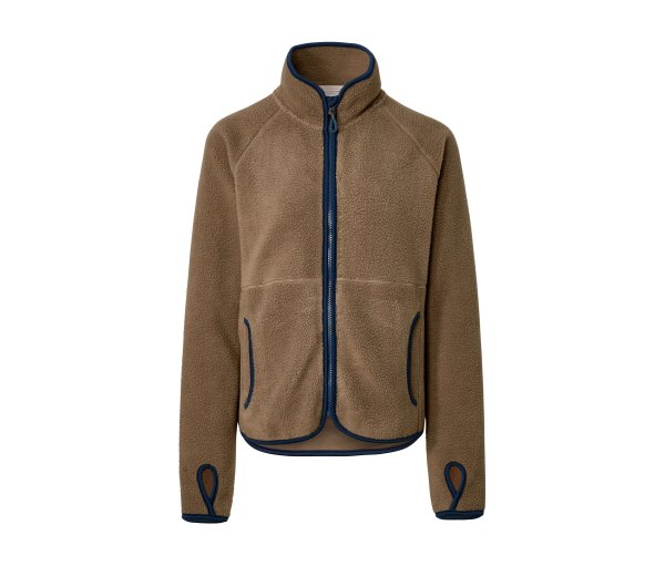 Tchibo - Teddy-Jacke - Damen - Gr. XL - beige