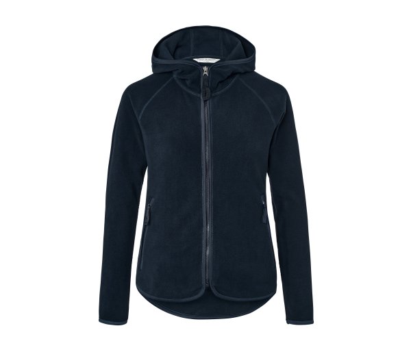 Tchibo - Kapuzen-Fleecejacke - Damen - Gr. M - dunkelblau