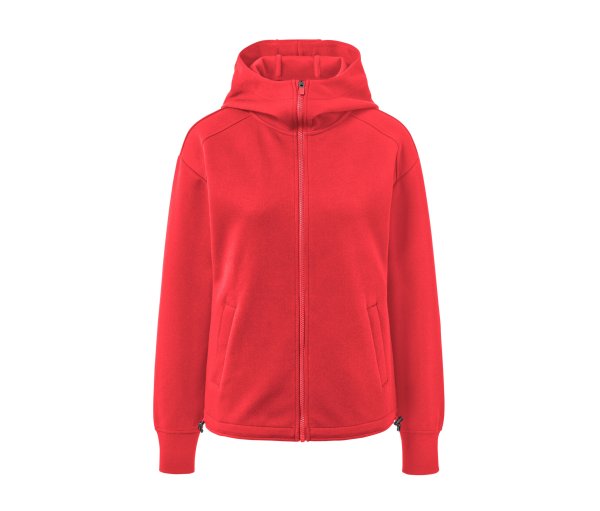 Tchibo - Kapuzen-Sweatjacke - Damen - Gr. S - rot