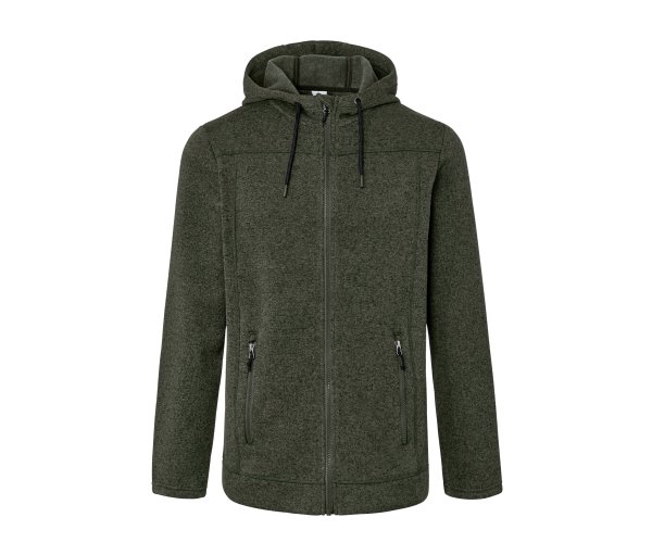 Tchibo - Strickfleece-Jacke - Herren - Gr. XL - khaki