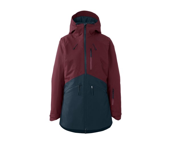Tchibo - Ski-und-Snowboardjacke - Damen - Gr. 36 - weinrot