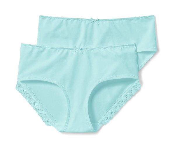 Tchibo - 2 Pantys - Damen - Gr. L - blau