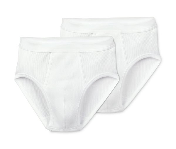Tchibo - 2 Slips - Herren - Gr. M/5 - weiß