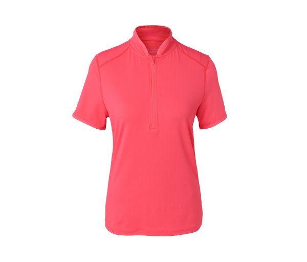 Tchibo - Kurzarm-Rad-Shirt - Damen - Gr. XS - pink