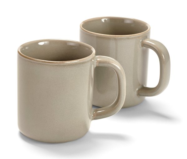 Tchibo - 2 Trinkbecher - beige