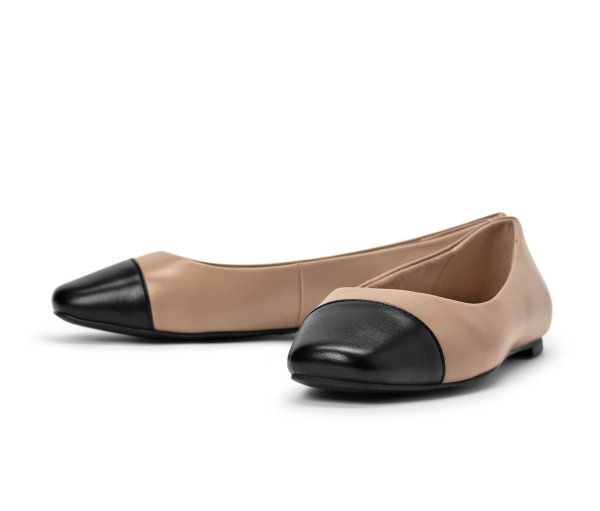 Tchibo - Leder-Ballerinas - Damen - Gr. 39 - schwarz
