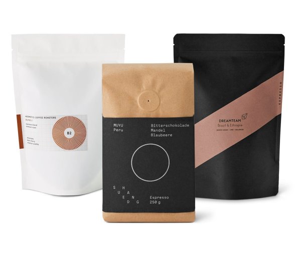 Tchibo - Espresso Probierpaket "Premium Kaffeeset" - 3x 250 g Ganze Bohne