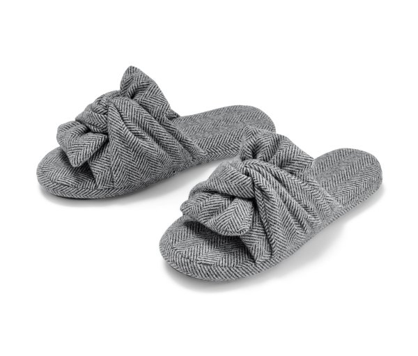 Tchibo - Hausschuhe - Damen - Gr. 36-37 - anthrazit