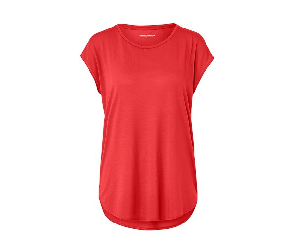 Tchibo - Sportshirt - Damen - Gr. S - rot