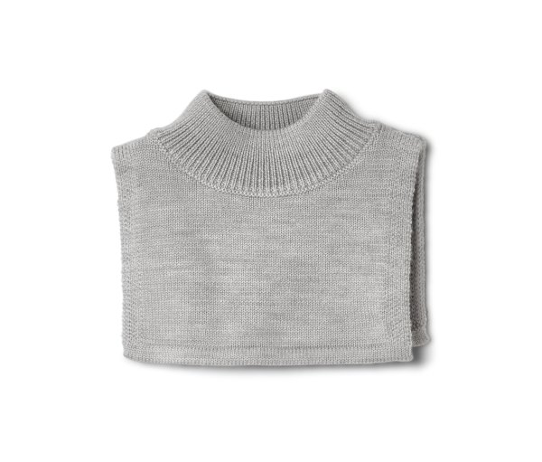 Tchibo - Kinder-Woll-Rollkragenschal - Herren - Gr. 86-104 - grau