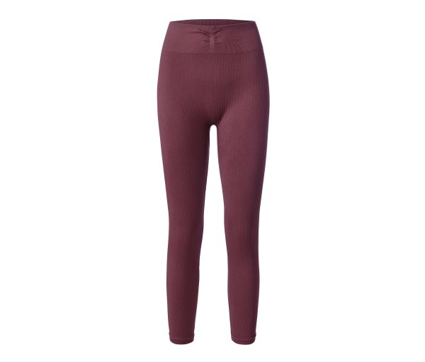 Tchibo - 7/8-Seamless-Funktions-Sporttight - Damen - Gr. M - pflaume