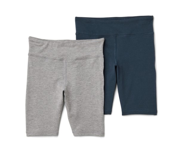 Tchibo - 2 Kinder-Radler-Leggings - Herren - Gr. 98/104 - dunkelblau
