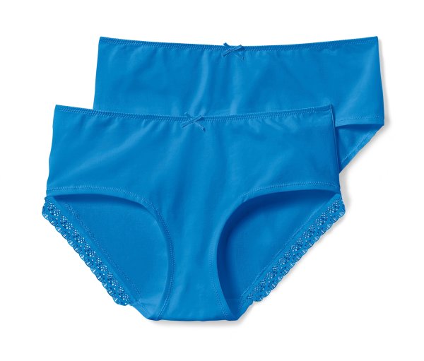 Tchibo - 2 Pantys - Damen - Gr. S - blau