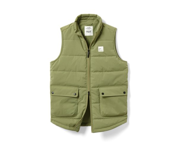 Tchibo - Steppweste - Damen - Gr. S - khaki