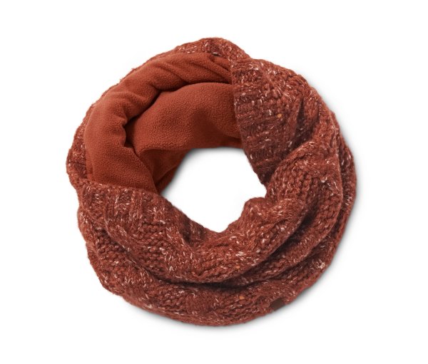 Tchibo - Strick-Schlauchschal - braun