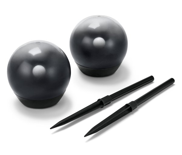 Tchibo - 2 LED-Kugelleuchten - schwarz