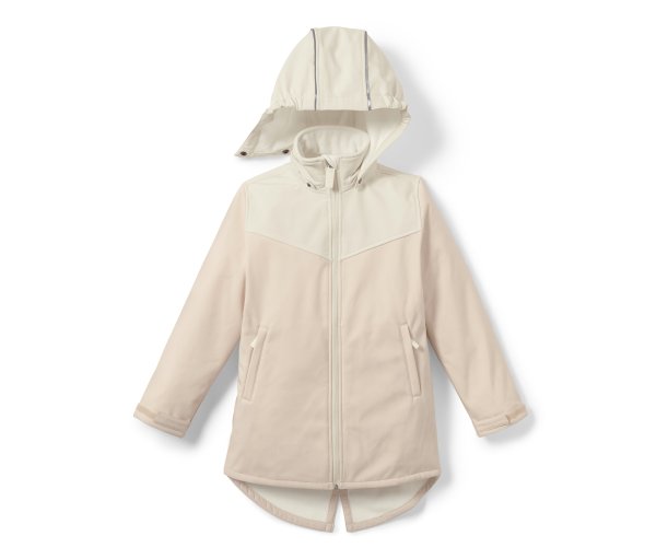 Tchibo - Kinder-Softshellmantel - Gr. 170/176 - beige