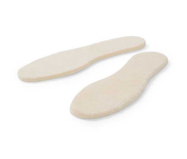 Tchibo - 2 Paar Lammwoll-Einlegesohlen - weiß