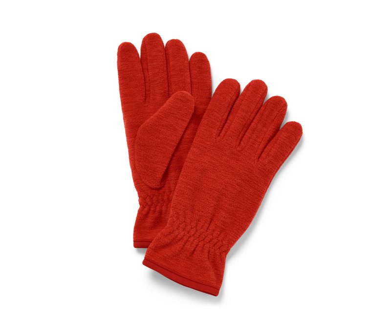 Tchibo - Fleece-Handschuhe - Damen - Gr. 6,5 - orange