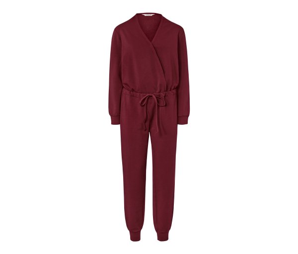 Tchibo - Loungeoverall - Damen - Gr. S - bordeaux