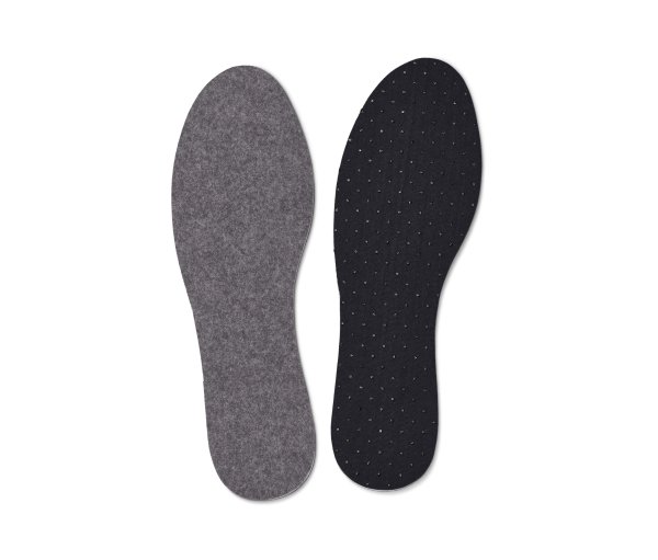 Tchibo - 1 Paar Thermo-Einlegesohlen - Gr. 41-45 - anthrazit