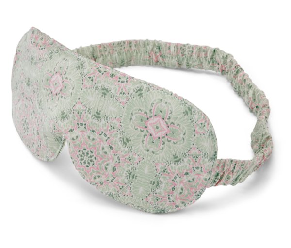 Tchibo - Seiden-Schlafmaske - grün