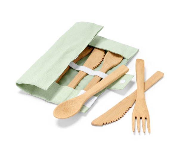 Tchibo - Picknickbesteck - grün