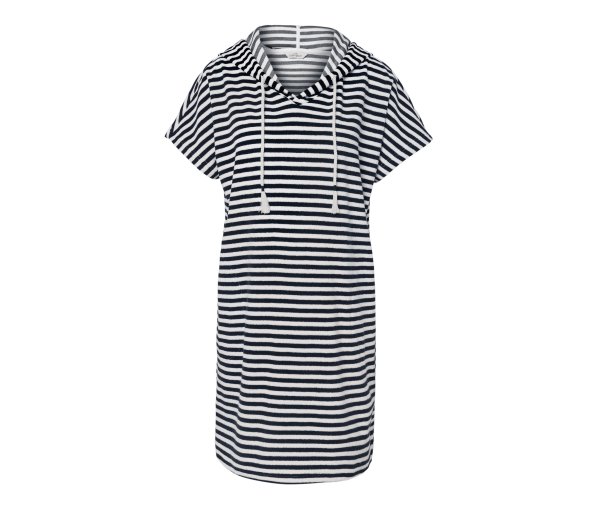 Tchibo - Frottee-Strandkleid - Damen - Gr. S - dunkelblau