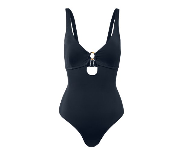 Tchibo - Badeanzug - Damen - Gr. 40 - dunkelblau