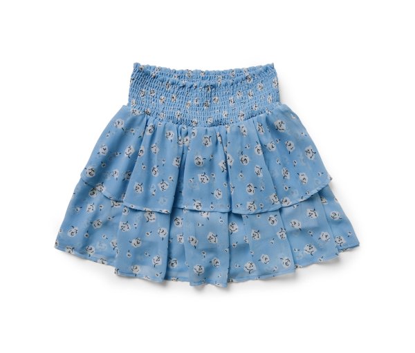 Tchibo - Kinder-Stufenrock - Mädchen - Gr. 146/152 - hellblau