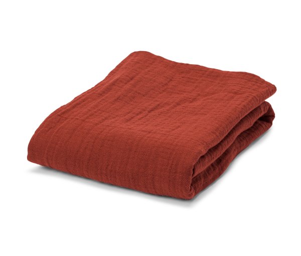 Tchibo - Musselin-Outdoor-Handtuch - rot