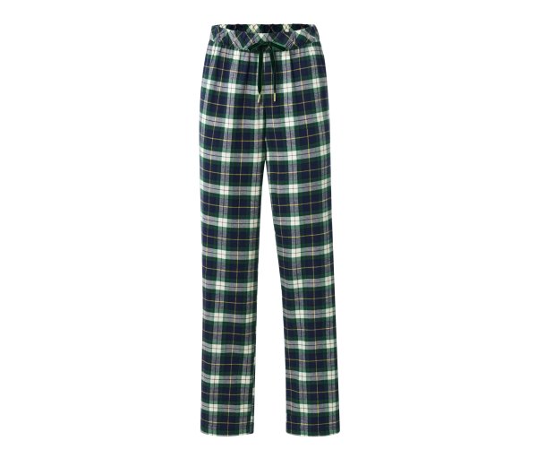 Tchibo - Flanell-Relaxhose - Damen - Gr. 36 - dunkelblau/kariert