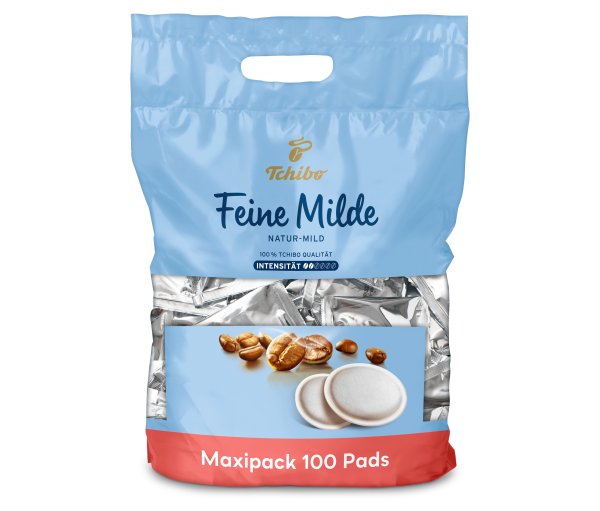 Tchibo - Feine Milde Pads - 100 Pads - Intensität: 2/6