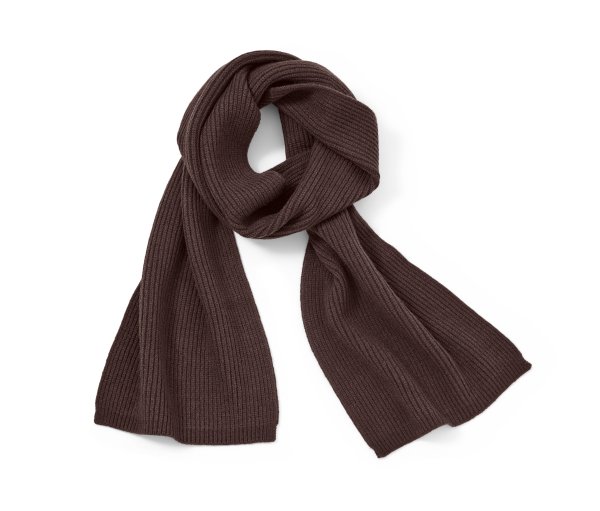 Tchibo - Strickschal - dunkelbraun